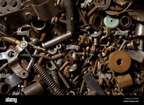 vintage nuts and bolts.